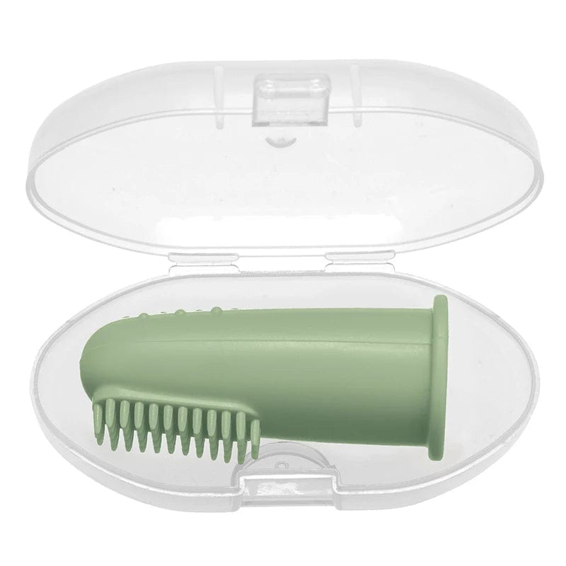 Brosse à Dents Souple en Silicone Vert