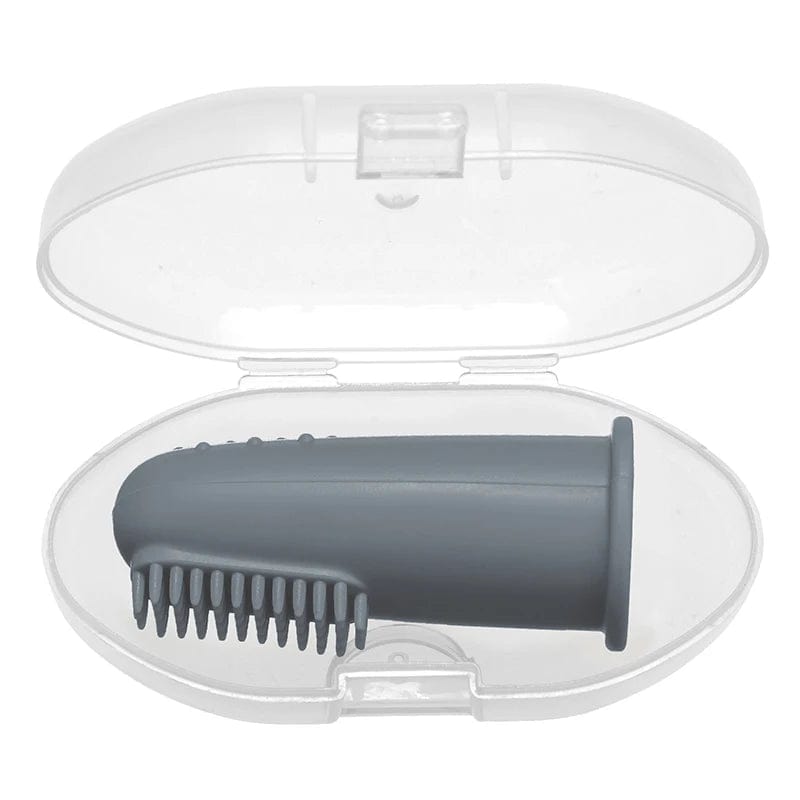 Brosse à Dents Souple en Silicone Gris