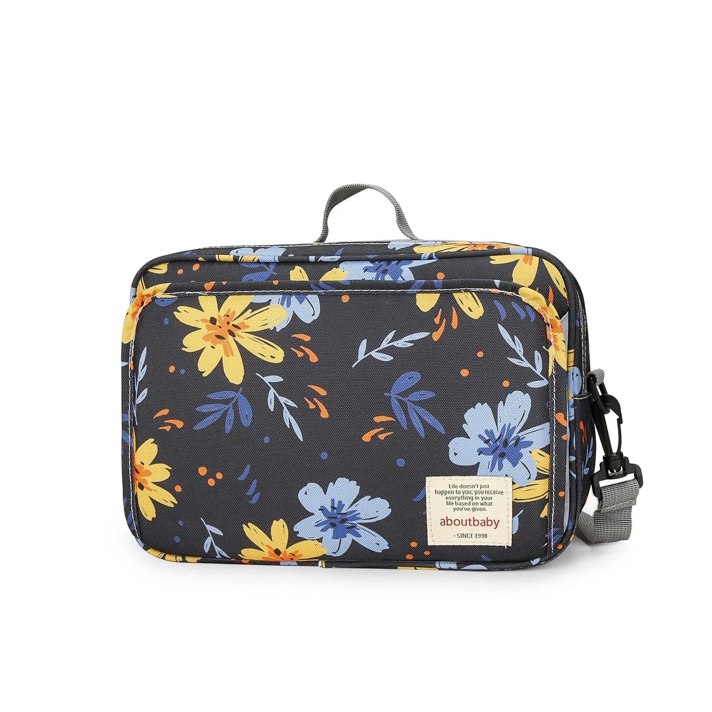 Sac Imperméable-WetDry  Fleurs Jaune